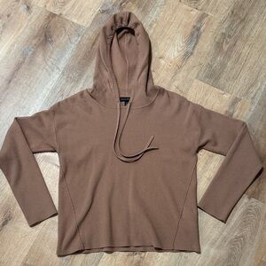 Banana Republic Women’s Cocoa Brown Soft Hoodie Size Medium